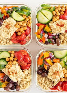 Mediterranean Lunch Box (Meal Prep)