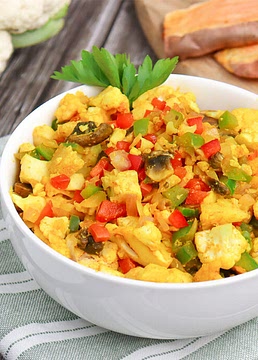 Cauliflower Breakfast Scramble